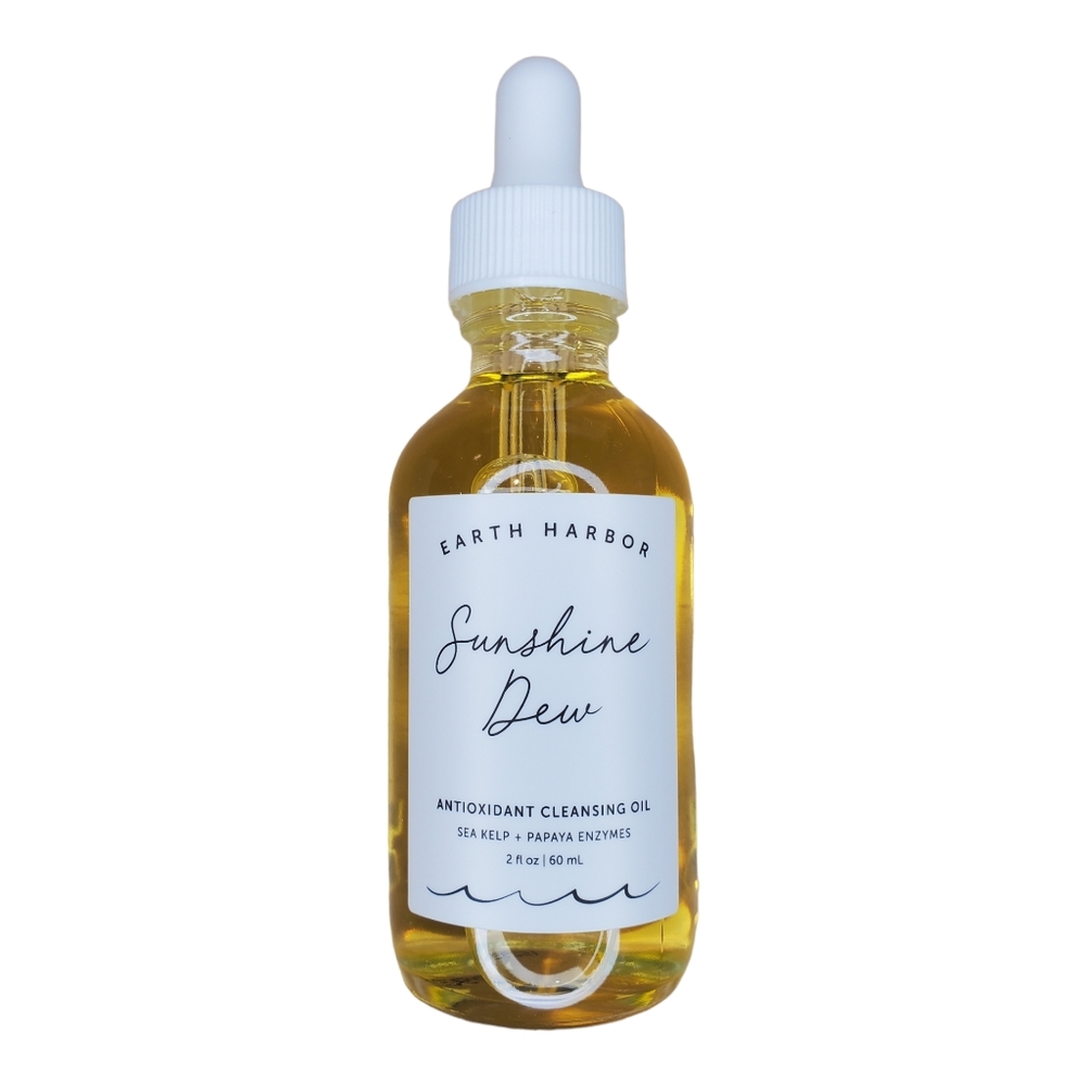 EARTH HARBOR Sunshine Dew Antioxidant Cleansing Oil w/ Sea Kelp & Papaya Enzymes